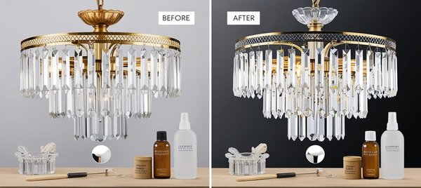 Comment restaurer un lustre en cristal ?