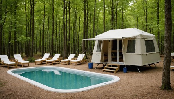 Détente garantie avec un spa privatif en camping en vendée